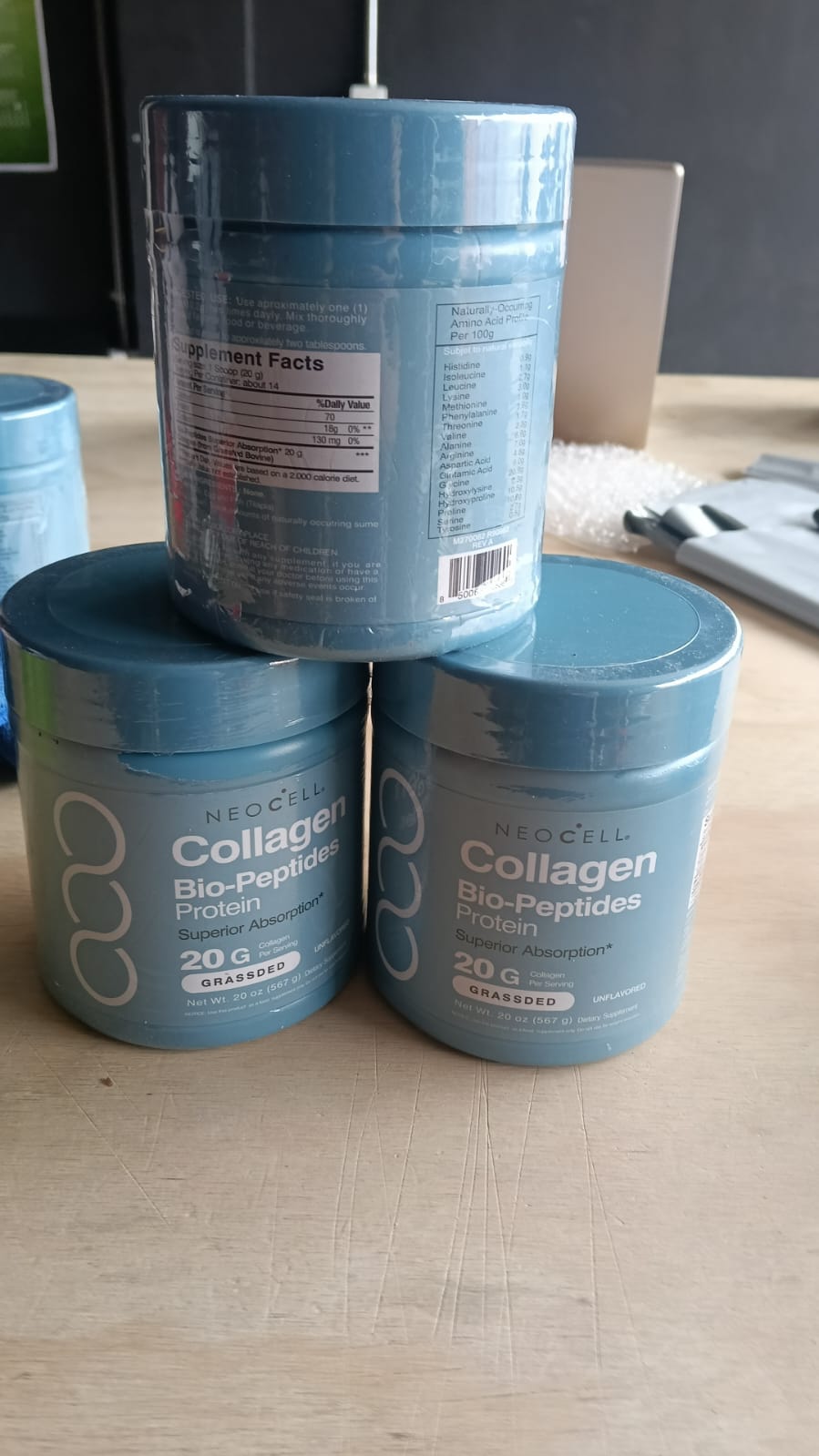 Colágeno en péptidos hidrolizados