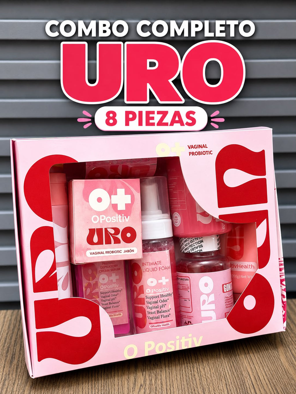 COMBO COMPLETO DE URO 8P