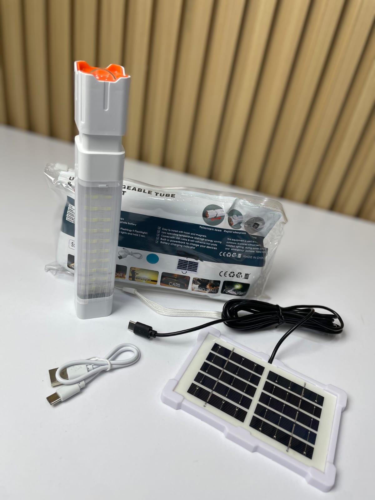 Lampara Solar Portátil De Emergencia