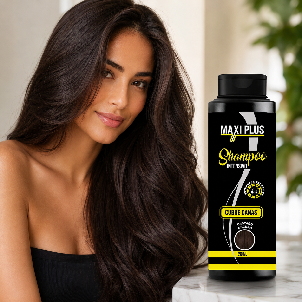 SHAMPOO CUBRECANAS MAXIPLUS + Obsequio