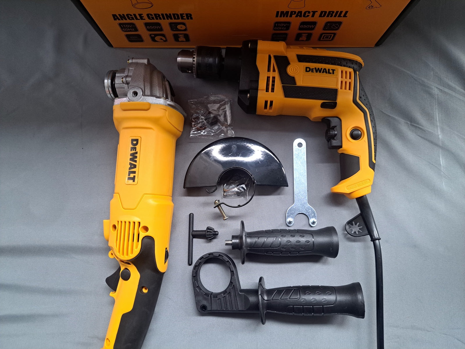 Combo taladro y pulidora dewalt
