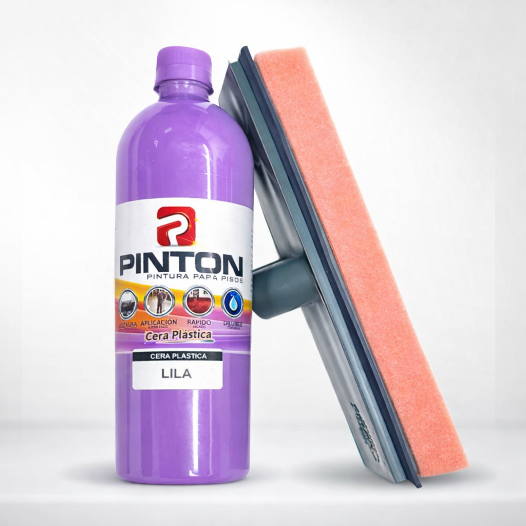 CERA PLASTICA LITRO + APLICADOR