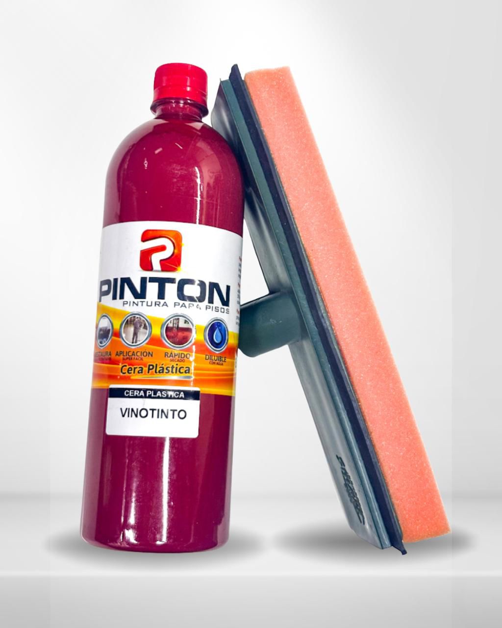 CERA PLASTICA LITRO + APLICADOR