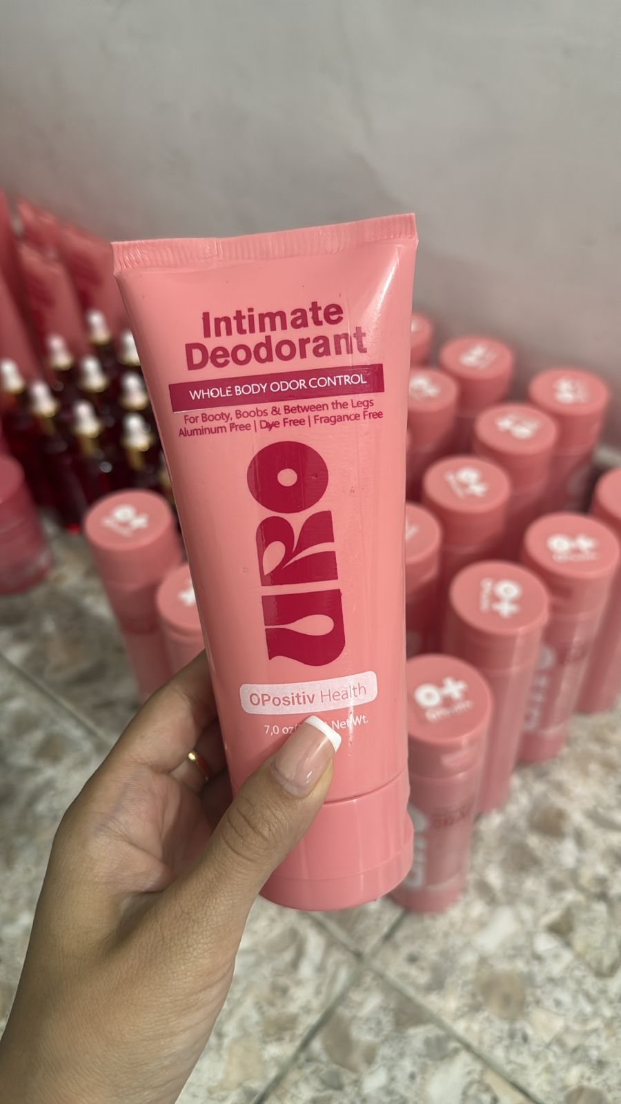 KIT DE CUIDADO ÍNTIMO URO 4 PIEZAS