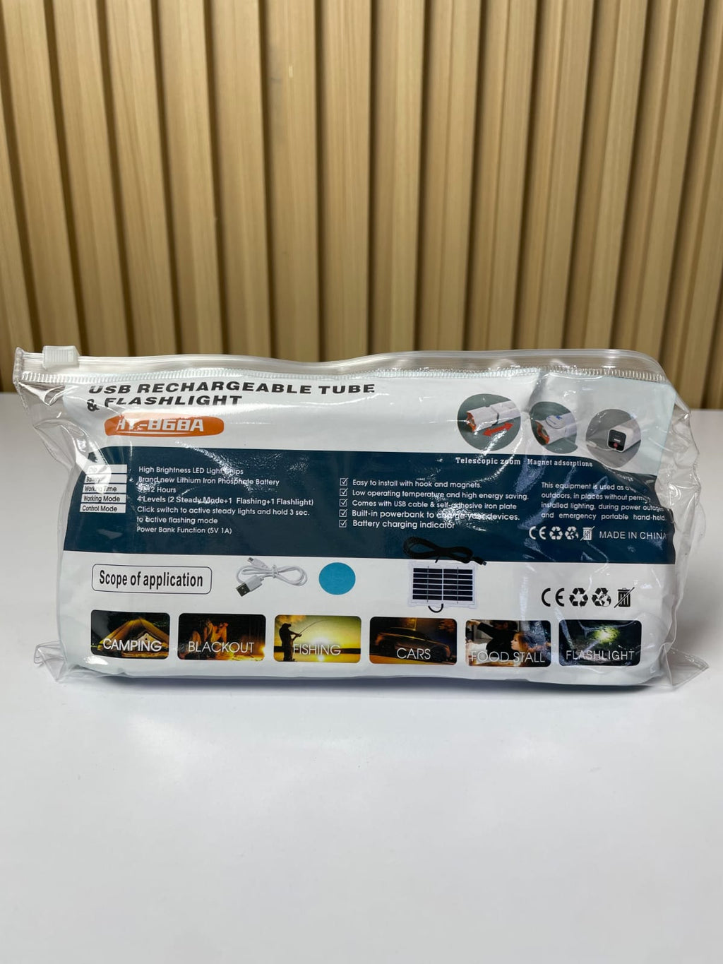 Lampara Solar Portátil De Emergencia