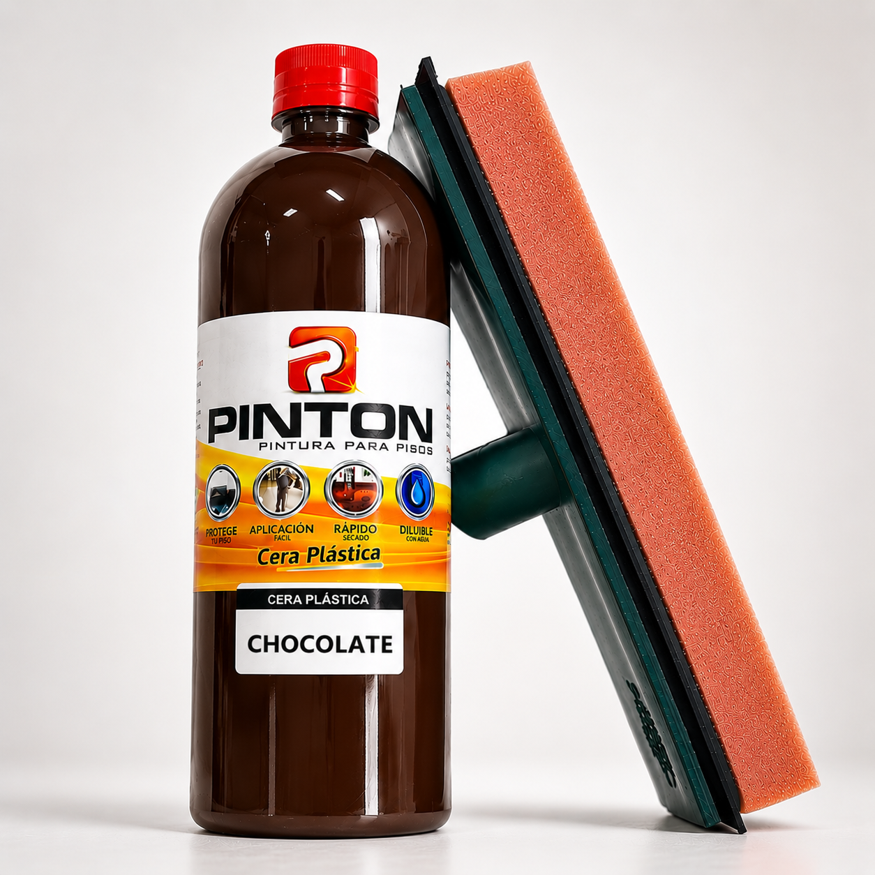 CERA PLASTICA LITRO + APLICADOR