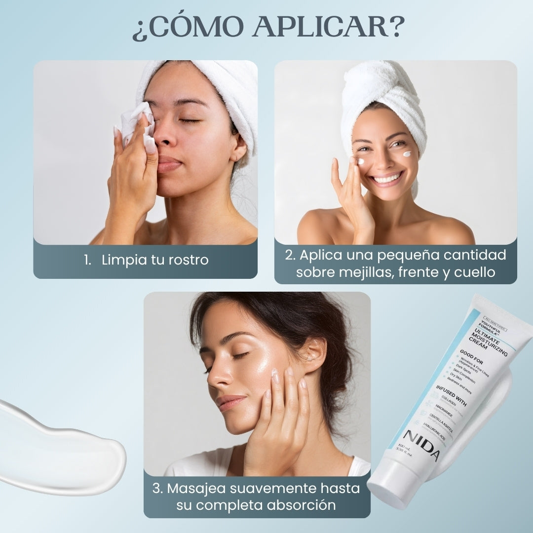 CREMA NIDA YOUTHFULL 100ML - crema facial rejuvenecedora multiacción