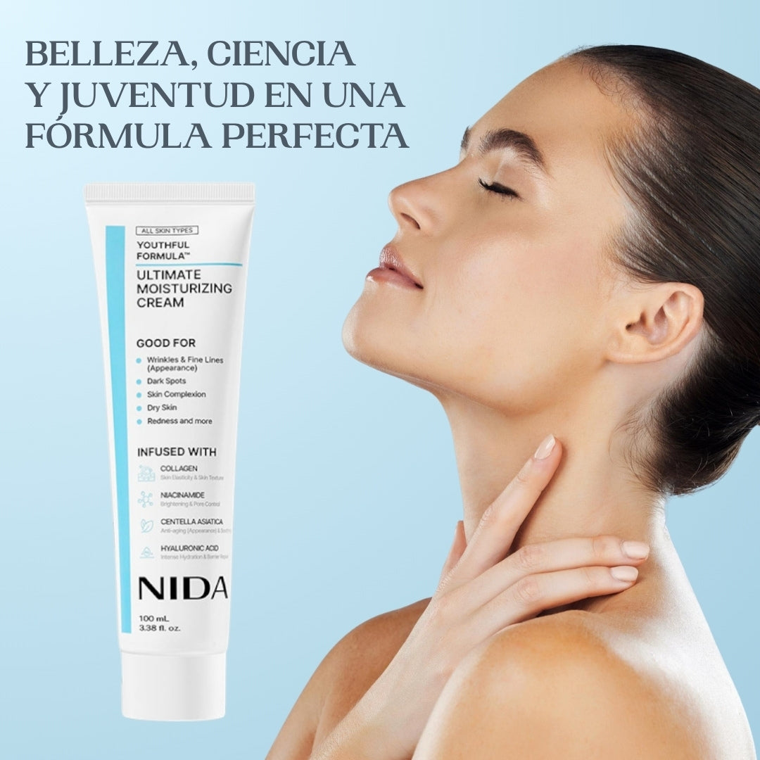 CREMA NIDA YOUTHFULL 100ML - crema facial rejuvenecedora multiacción