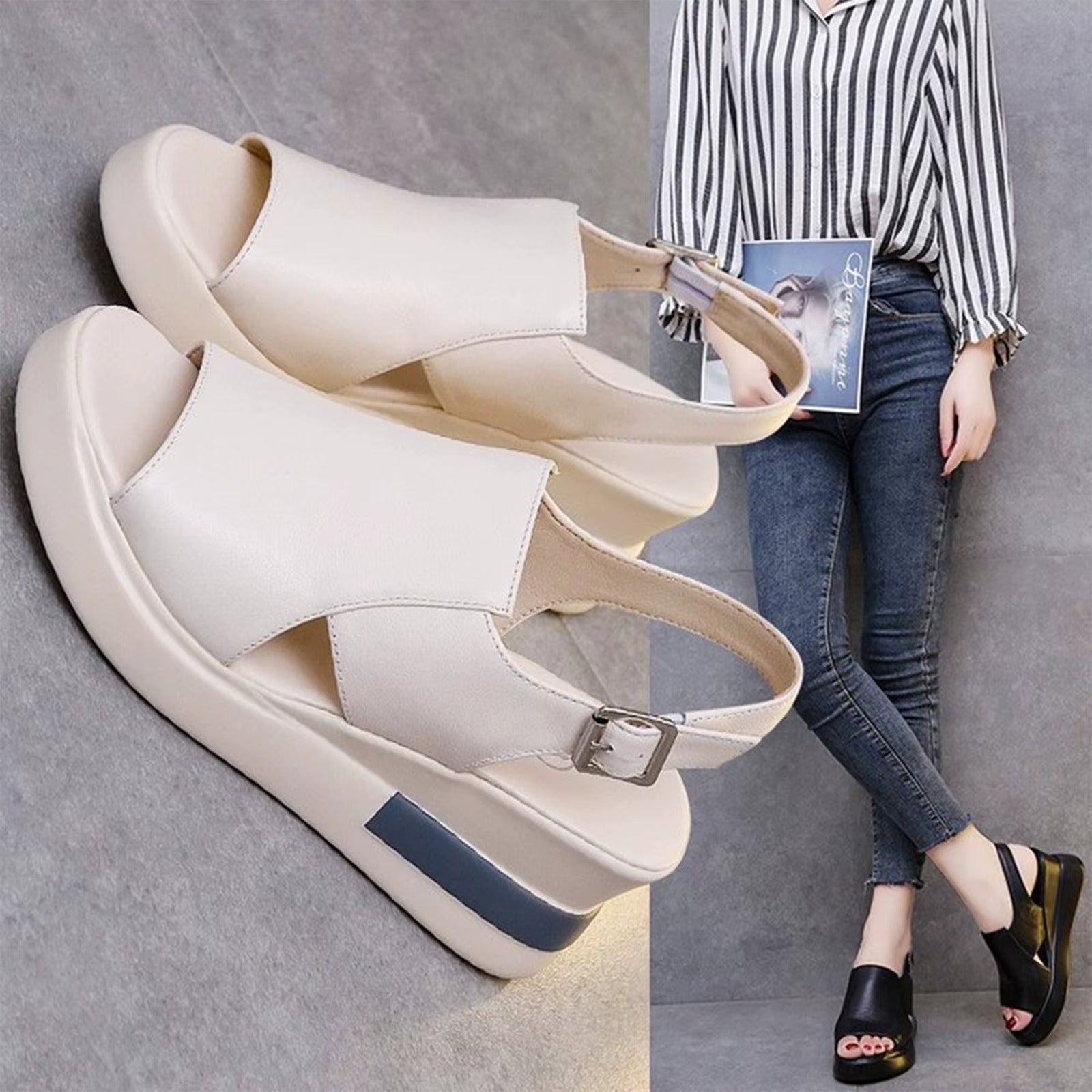 🤩SANDALIAS ORTOPEDICAS SUELA CONFORT (Antideslizantes)