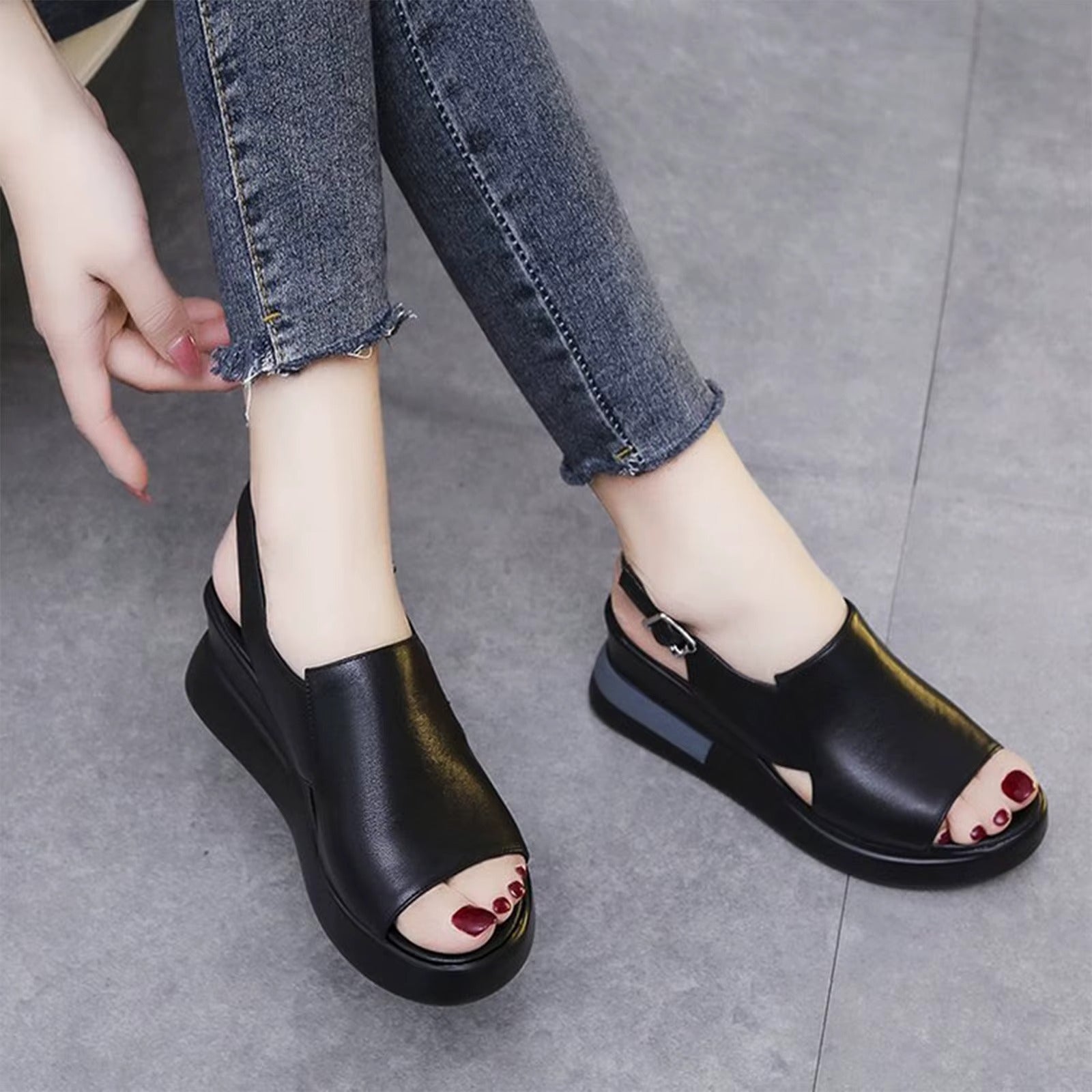 🤩SANDALIAS ORTOPEDICAS SUELA CONFORT (Antideslizantes)